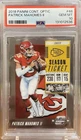 2018 Patrick Mahomes Panini Contenders OPTIC #48 PSA 10.