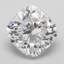 2.1ct Cushion Lab Grown Loose Diamond GIA Certified D/SI1 + Free Ring 5436266449 1769.54 per carat
