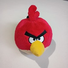 Plush RED BIRD Angry Bird 8" Soft Toy Commonwealth 92295 SOUND