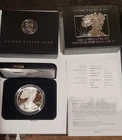 2024 S American Silver Eagle Proof w/ box and COA