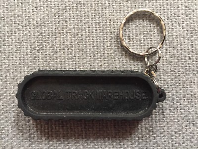 Vintage Global Track Warehouse Key Ring