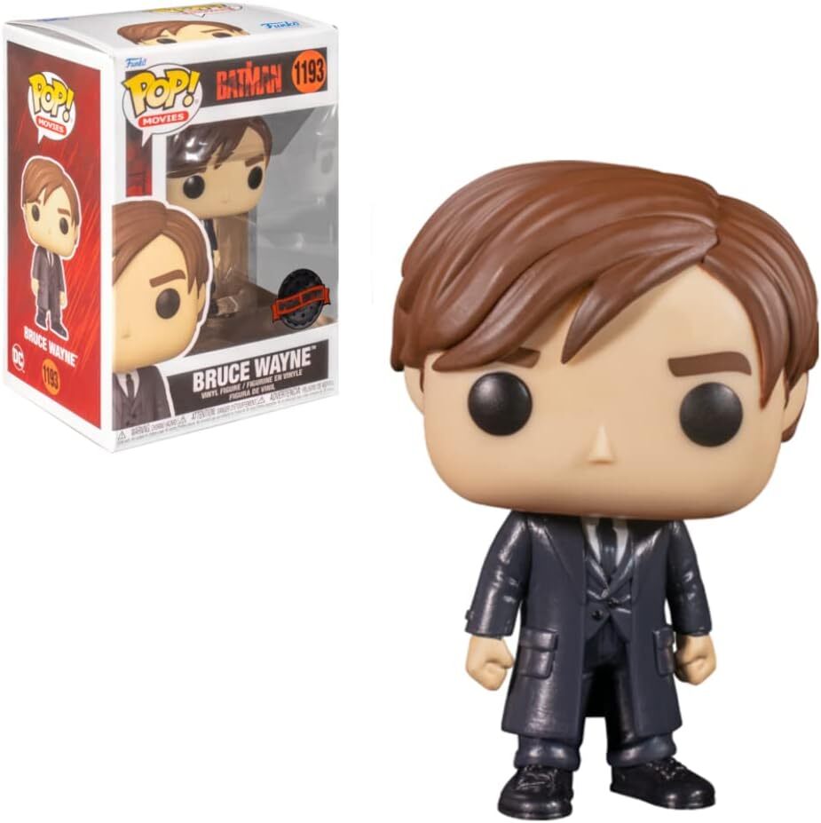 Funko Pop 60102 The Batman Bruce Wayne Edición Especial 1193