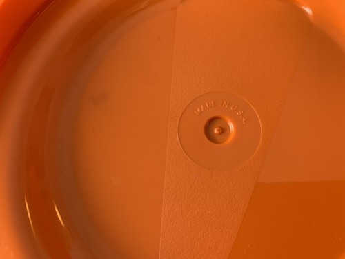 Vintage Tupperware Chop N Pour Orange Schneidebrett 1432-2 - Bild 4 von 8