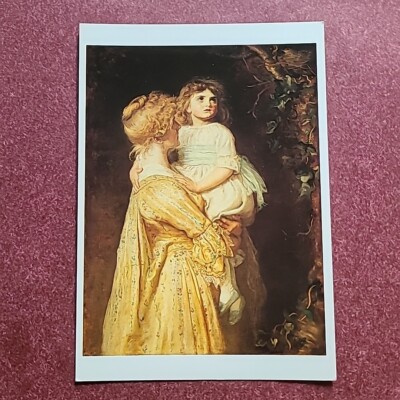Das Nest, John Everett Millais, Kunstpostkarte, unbesendet. 