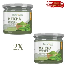 2x Matcha powder green tea Rai Phrachan brand Classic Original drink 100g