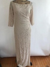 NWT RALPH LAUREN EVENING LACE LONG DRESS SIZE 10P 900
