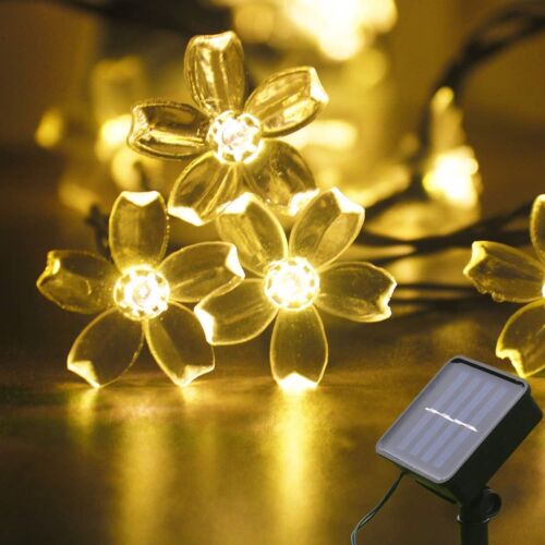 Solar Fairy String Lights 100/200/500 LED Garden Outdoor Christmas Party Decor - Picture 16 of 41
