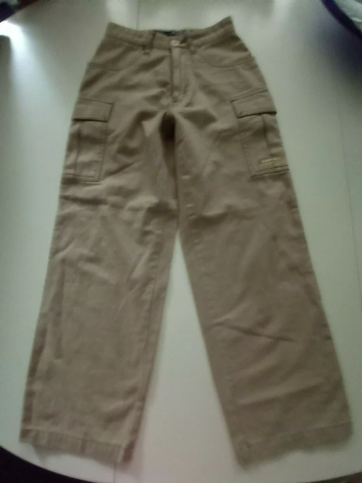 ONEILL Boys size 22 WAIST Cute KHAKI CARGO Pants - Изображение 2 из 4
