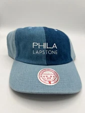 NWT Philadelphia Lapstone Denim 76ers Dad Hat Adjustable Embroidered Hat Cap