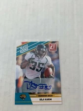 Deji Karim 2010 Donruss Rated Rookie Auto Card #26