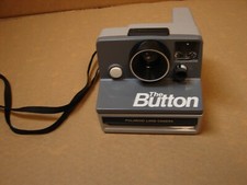 Vintage Polaroid Land Camera - The Button - Instant Film Camera