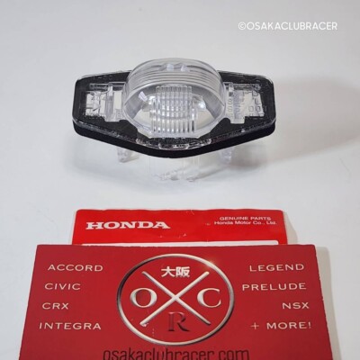 Genuine OEM Honda Rear License Plate Light LENS 03-08 Pilot 98-02