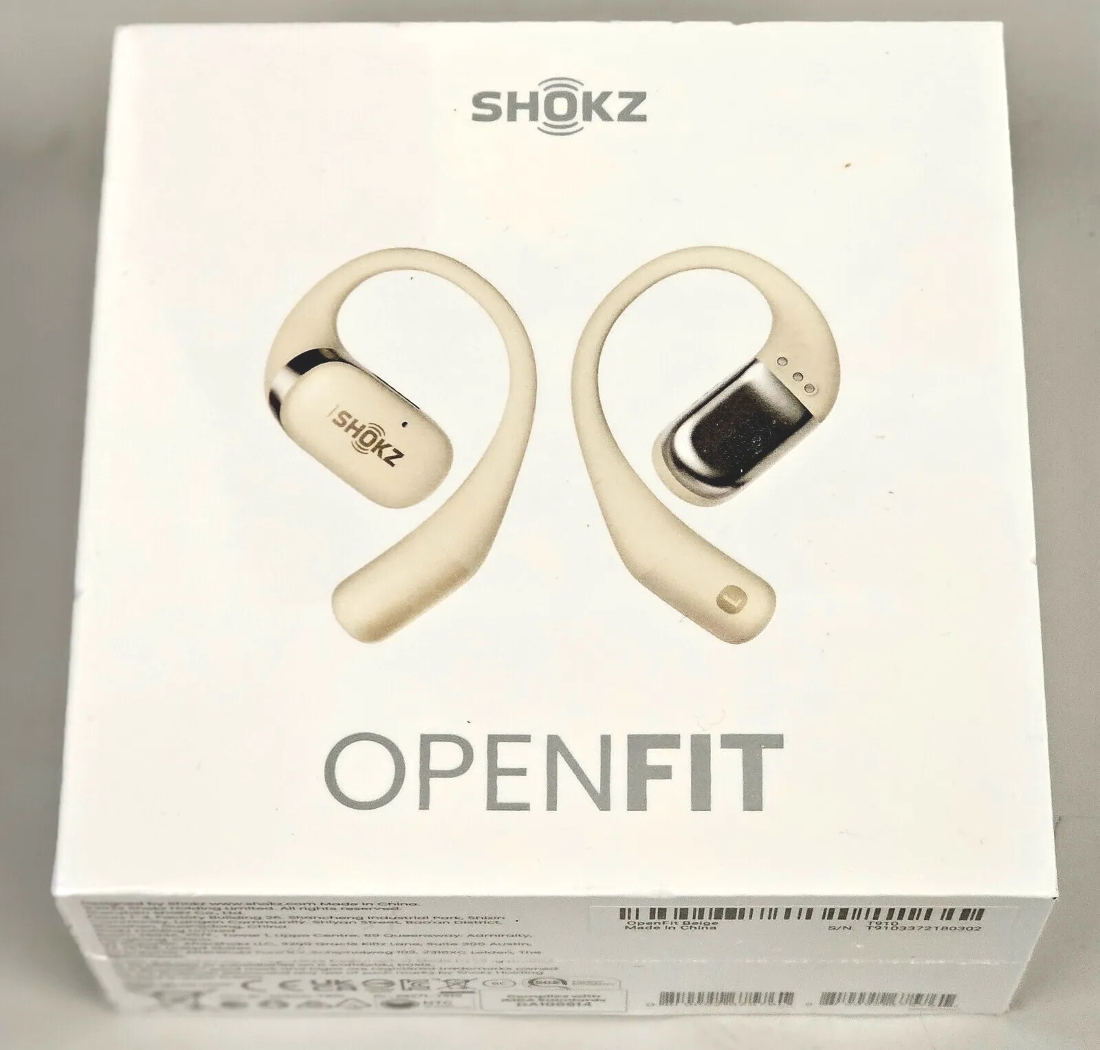SHOKZ OpenFit ベージュ 【公式通販】