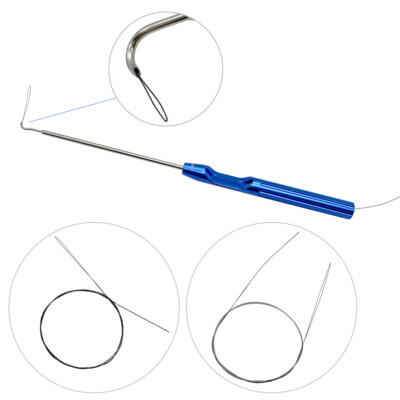  Suture Hook Guide wire Reconstruction Repair Arthroscopy Line Wire Pass