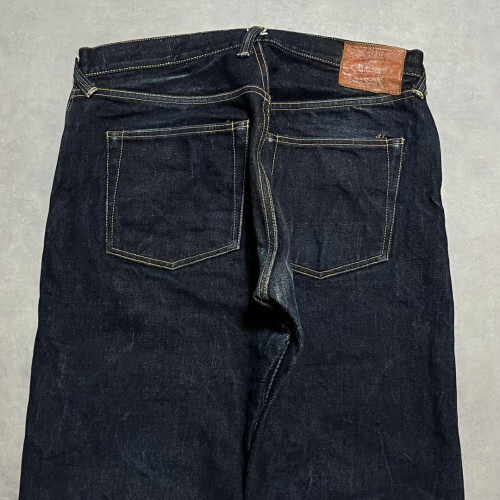EVISU 20oz No.1 SPECIAL Dark blue 20th anniversary Tiger ears w38