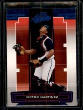 2005 Playoff Absolute Memorabilia - [Base] - Blue #81 - Victor Martinez