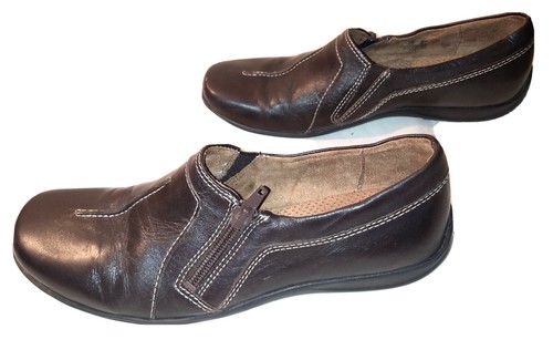 Side Zip Flat Slip On Loafers | eBay