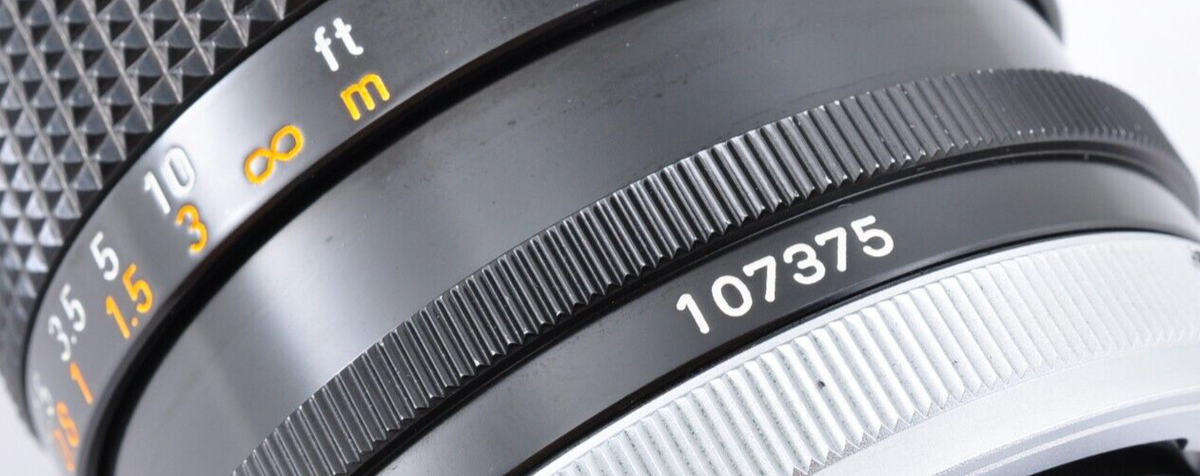 #DH03 Canon FD 35mm f/2 SSC MF ワイドアングル CANON FD 35mm f/2 S.s.C. SSC MF Wide Angle Lens from JAPAN