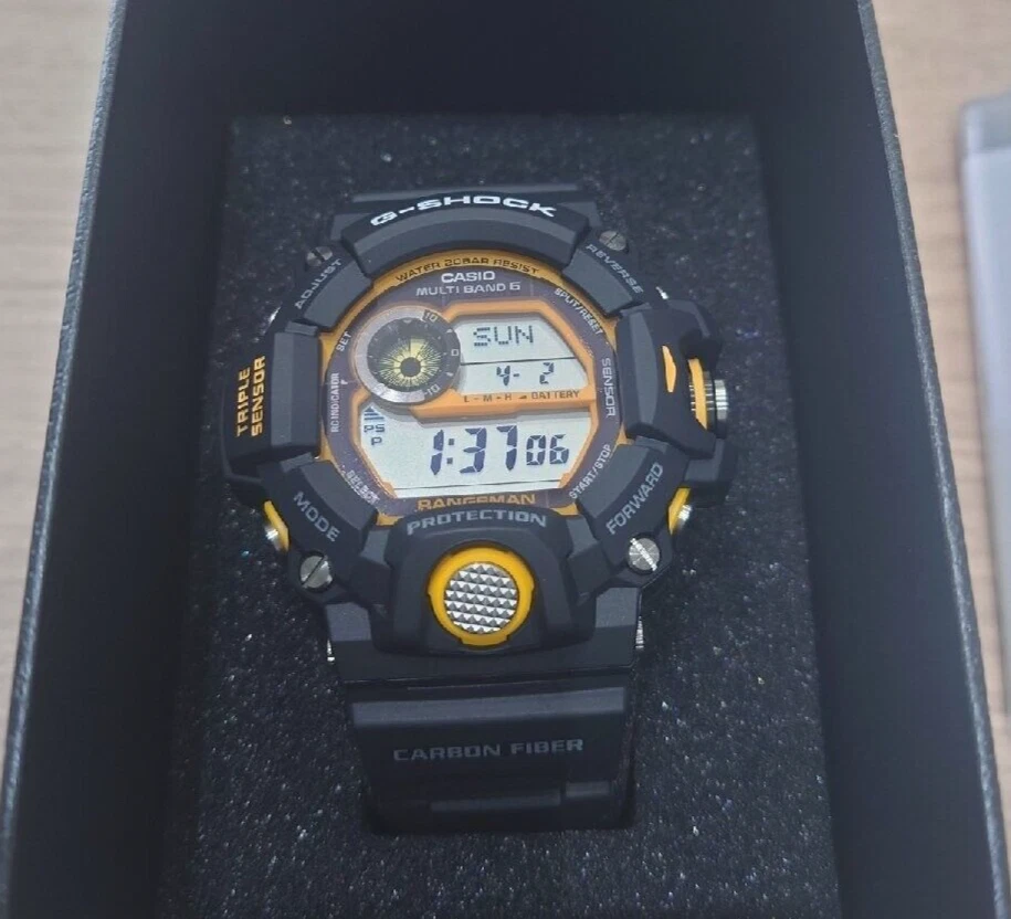 Casio G-shock GW-9400YJ-1JF Master Of G Rangeman Solar Digital Men
