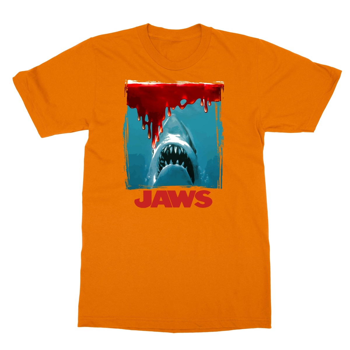 Jaws Movie 1975 Vintage Classic Shark Men