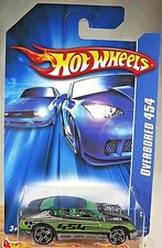 2006 Hot Wheels Collector 216 OVERBORED 454 Flat Black w/Chrome Pr5 Sp '07 Card