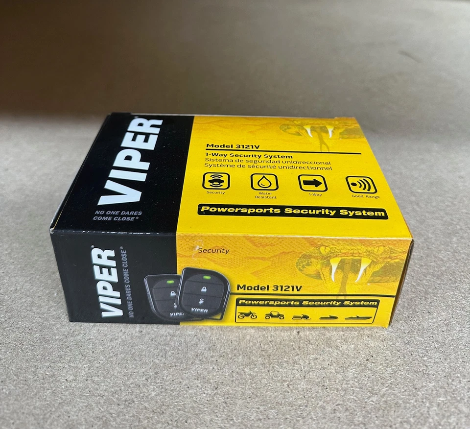 VIPER 3121V Motorcycle, Moped, Scooter, Boat, Quadbike, Waterproof Alarm System - Image 3 of 4