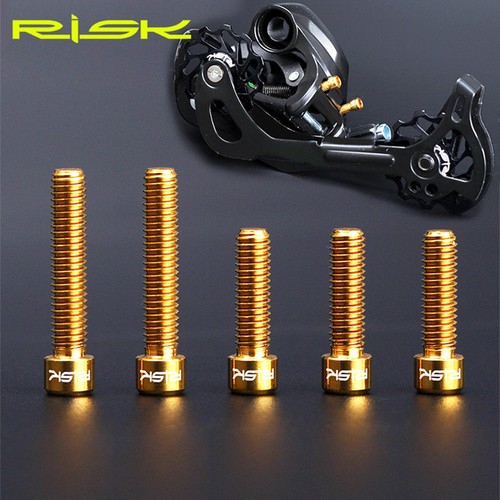 5pcs M4x13.5/20mm Derailleur Bolt for MTB SHIMANO XT SRAM Shift