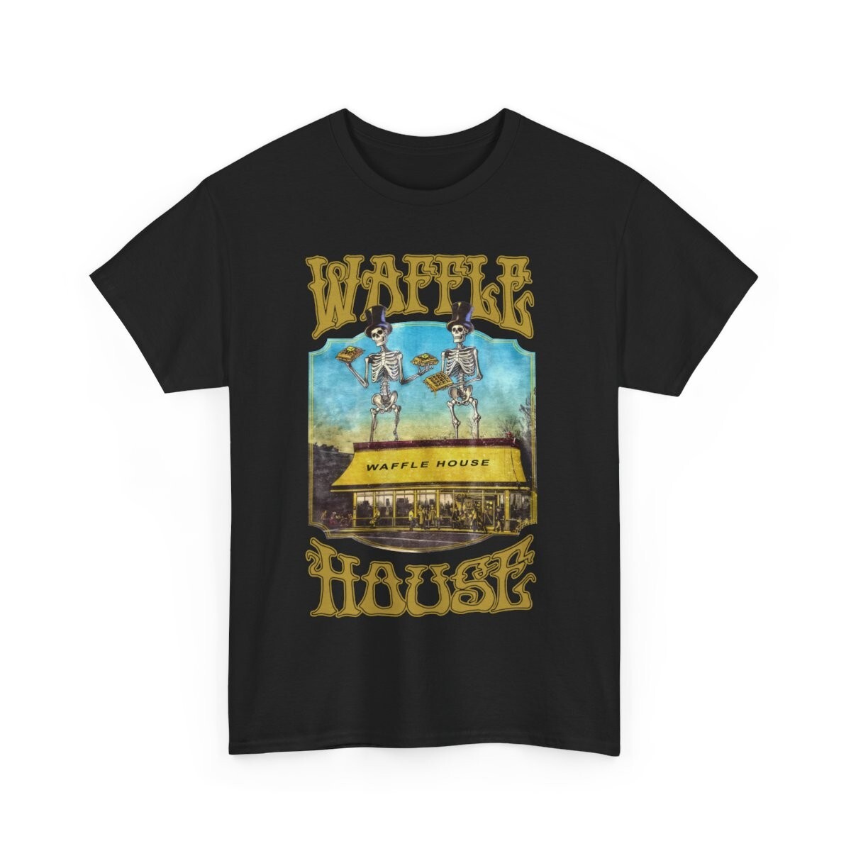 Grateful Dead Waffle House Vintage Lot T-Shirt Tee