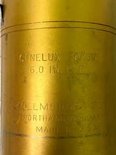 Kollmorgen Optical Cinelux 6.00 70mm 35mm Cine Projection Lens