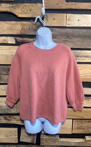 Suéter Suéter Madewell Rose Dust Telluride Cuello Redondo Talla XS - Imagen 1 de 7