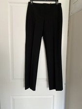 Women s Elie Tahari Black Straight Leg Pants Size 2 Great Condition
