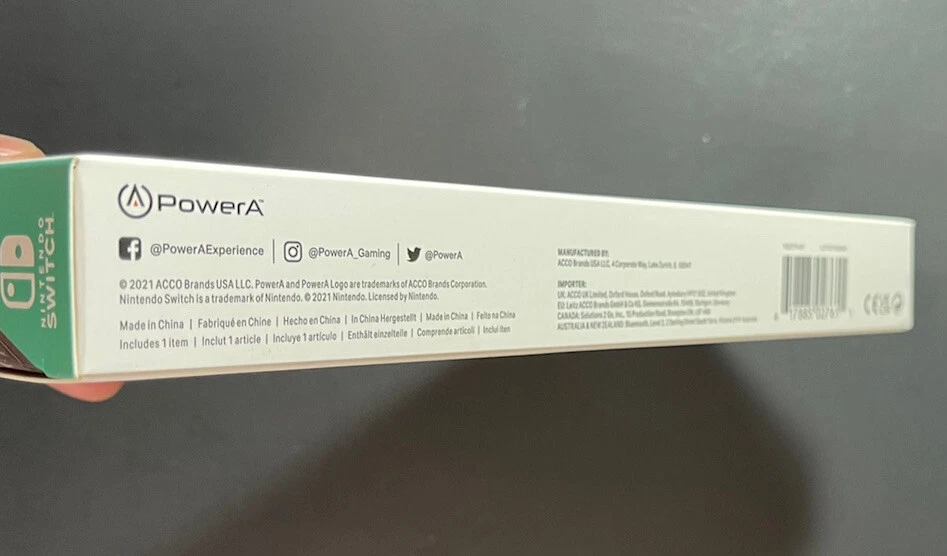 Official Nintendo Switch Console Shield [ Silver Hyrule Crest ] NEW - Image 4 of 4