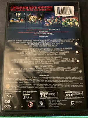 Teenage Mutant Ninja Turtles 4 - Film Collection DVD Used