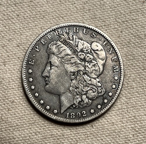 1892 O MORGAN SILBER-DOLLAR HOHE QUALITÄT ECHTE US-PRÄGEANSTALT SELTENE SCHLÜSSELMÜNZE