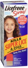 Licefreee Spray, Instant Head Lice Treatment spray Bottle , 6-Oz