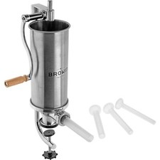 Poussoir à saucisses 4 kg + 4 entonnoirs - Poussoir à Viande Vertical – Salami