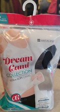 NIP After Six Dream Cami Ultra Soft Seamless Black White Gray 3 Pack S/M