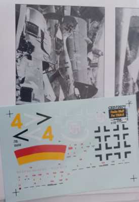 1:72 Focke Wulf Fw 190A-8  72071 Decals  Cutting Edge