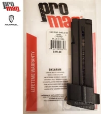 ProMag S&W Shield EZ 9mm 10-Round MAGAZINE Extended Steel SMI40 FAST SHIP