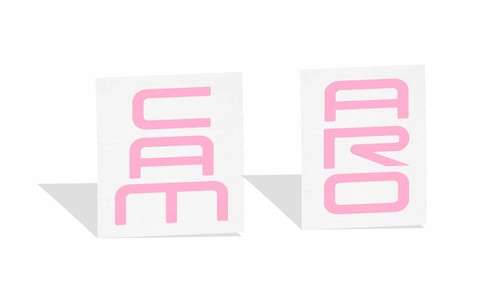 Rear Lettering Inlay Decal Sticker for 93-02 Camaro - Picture 54 of 77
