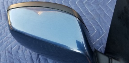 BMW E83 X3 Driver Left LH Outside Door Mirror *Montegoblau Metallic* '04-10 - Picture 11 of 15