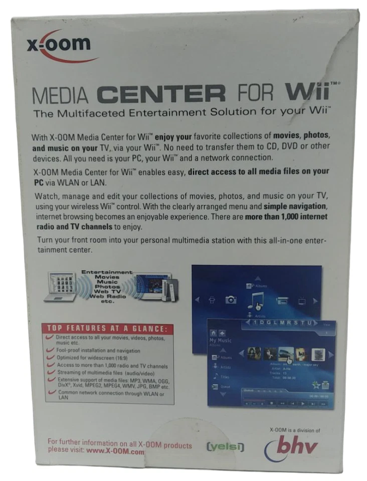 X-oom Media Center for Wii - Image 3 of 4