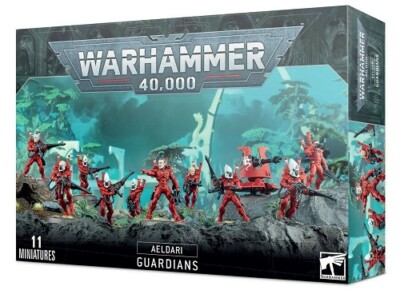16x Guardian Gardien Eldars Aeldari Warhammer 40k peints en partie