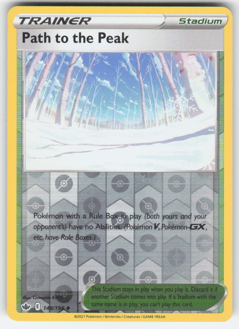 Pokemon TCG Reverse Holo Path To The Peak 148/198