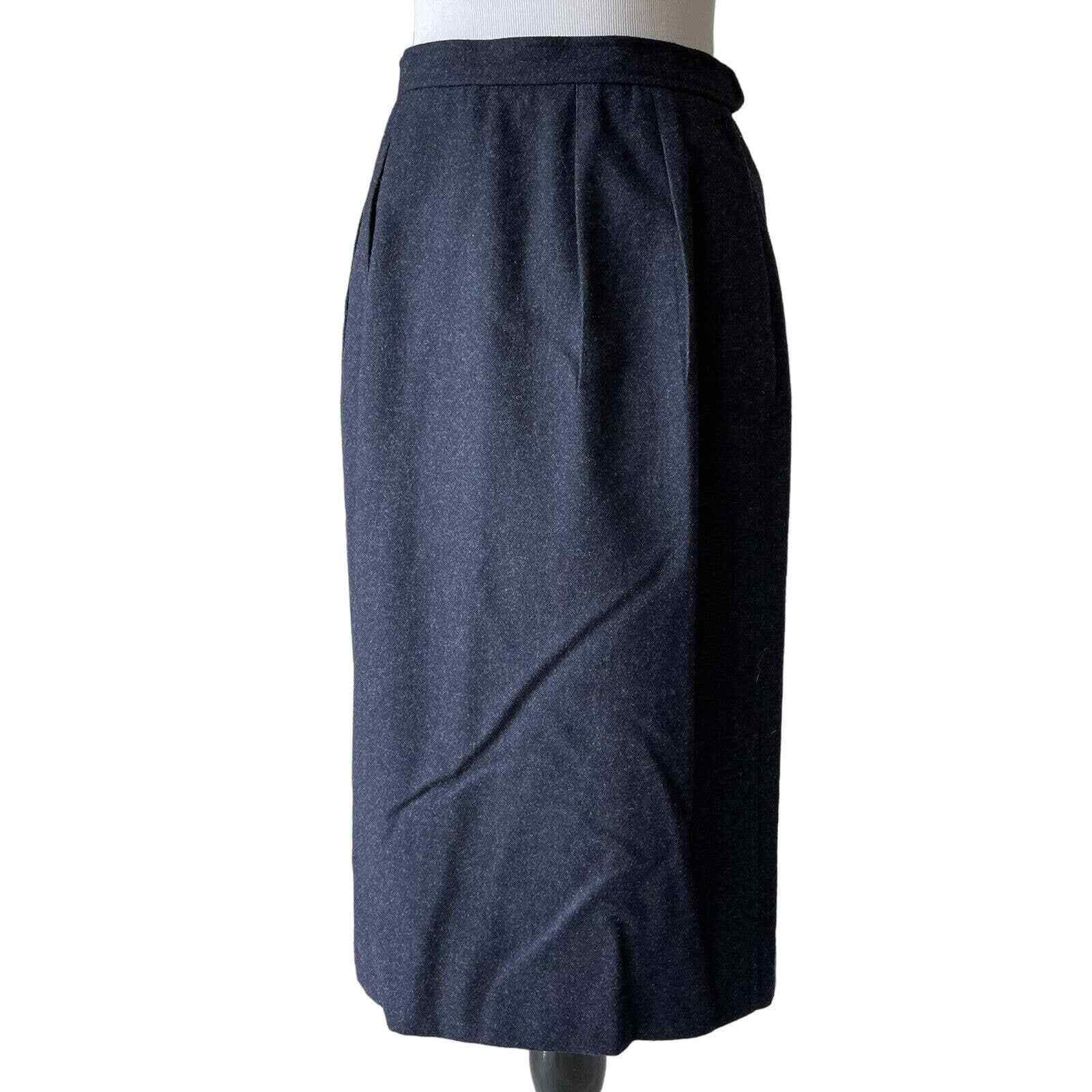 YSL Yves Saint Laurent Rive Gauche Pencil Skirt B… - image 1