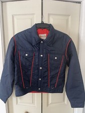 Vtg 80s 90s White Stag Coat Jacket Men  s Large Snap
