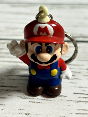 Rare 1995 Super Mario RPG Key chain Figure toy Nintendo Banpresto