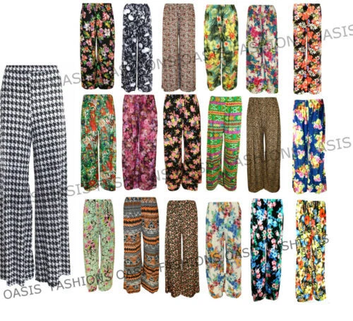 Elastic Waist Trousers for Women