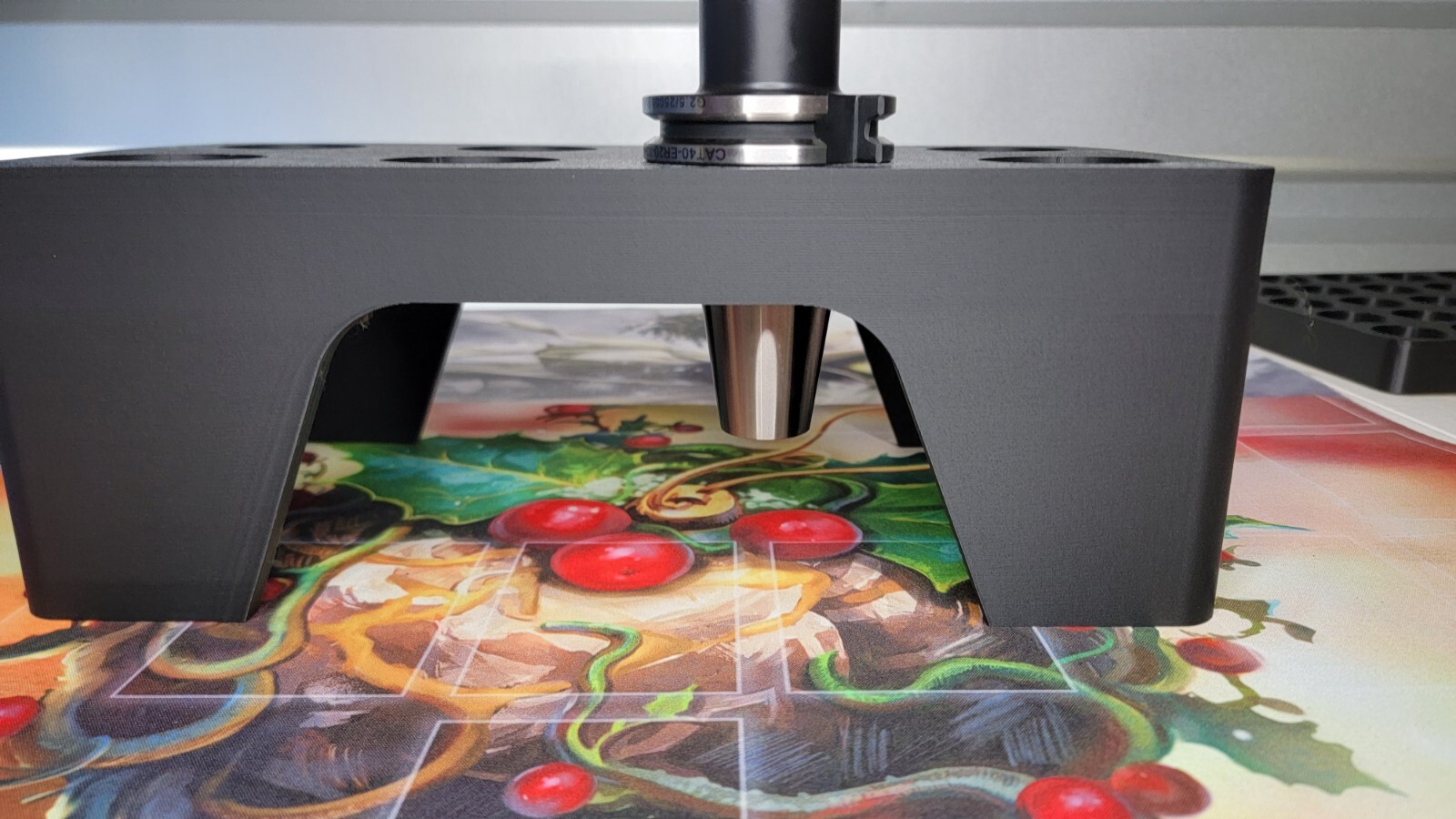 CAT40/BT40/NMTB40 CNC Tool Holder Rack - Holds 16 Tools-40 Taper-ships ...