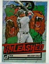 2021 Donruss Nelson Cruz UNL12 Unleashed - Rapture Parallel  
